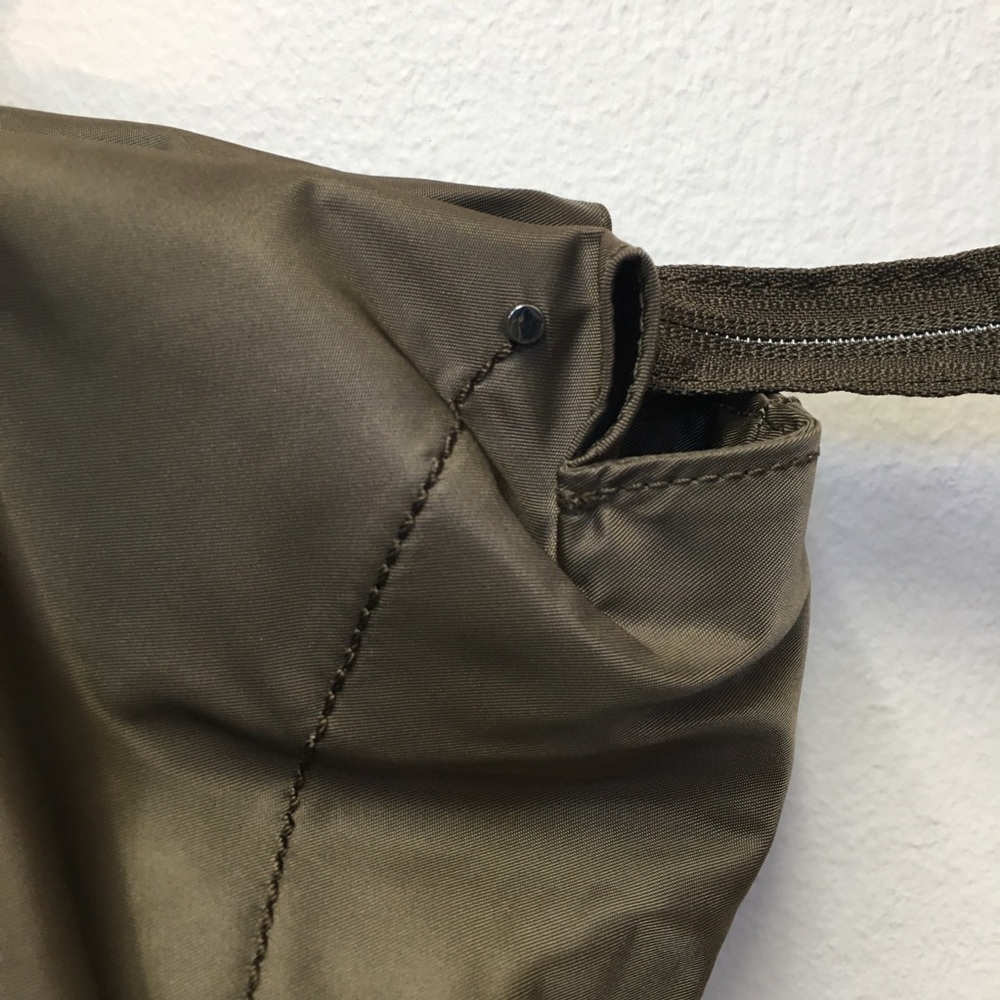 Tumi Voyageur Tote Bag Olive Green Brown Travel Work Business Casual Vacation - Picture 4 of 16